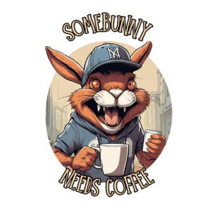 Somebunny needs coffee 1